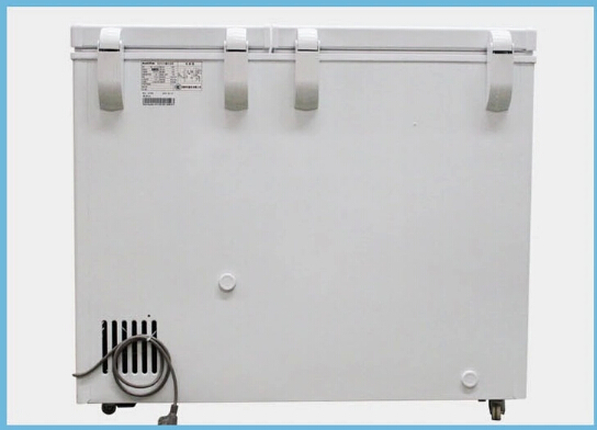 BCD-257CSH臥式雙溫冷凍柜背面結(jié)構(gòu)展示