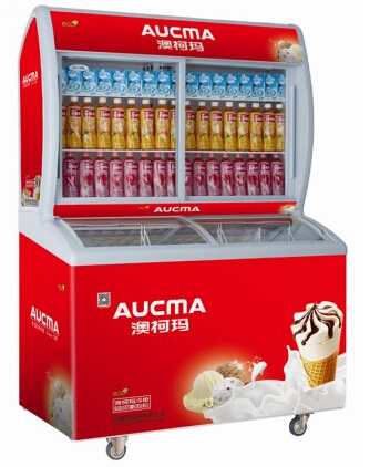立式雙層展示柜SCD-456
