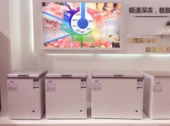 重新定義家用冷柜澳柯瑪展出-40℃深冷速凍冷柜