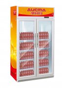 用誠信塑品牌，澳柯瑪玻璃門冷柜收青睞